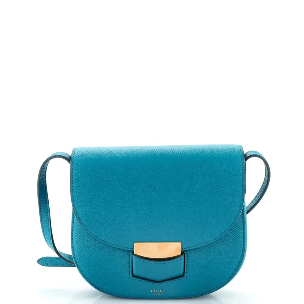 Celine Trotteur Crossbody Bag Calfskin Small